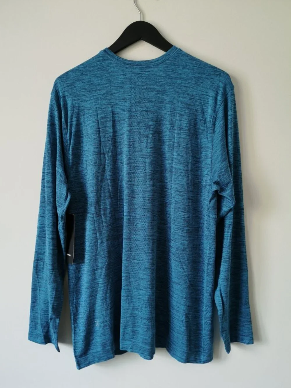 NWT LULULEMON TRNV/NEOB Blue Lightweight Metal Vent Breathe LS Top Men's XL - Picture 5 of 9